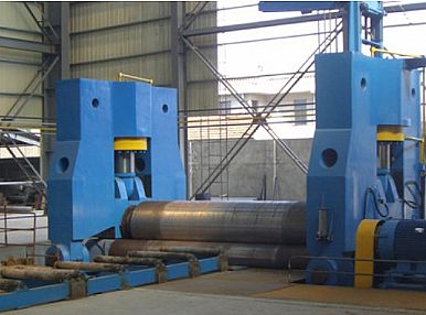 W11SNC-80x3000万能式三辊卷板机